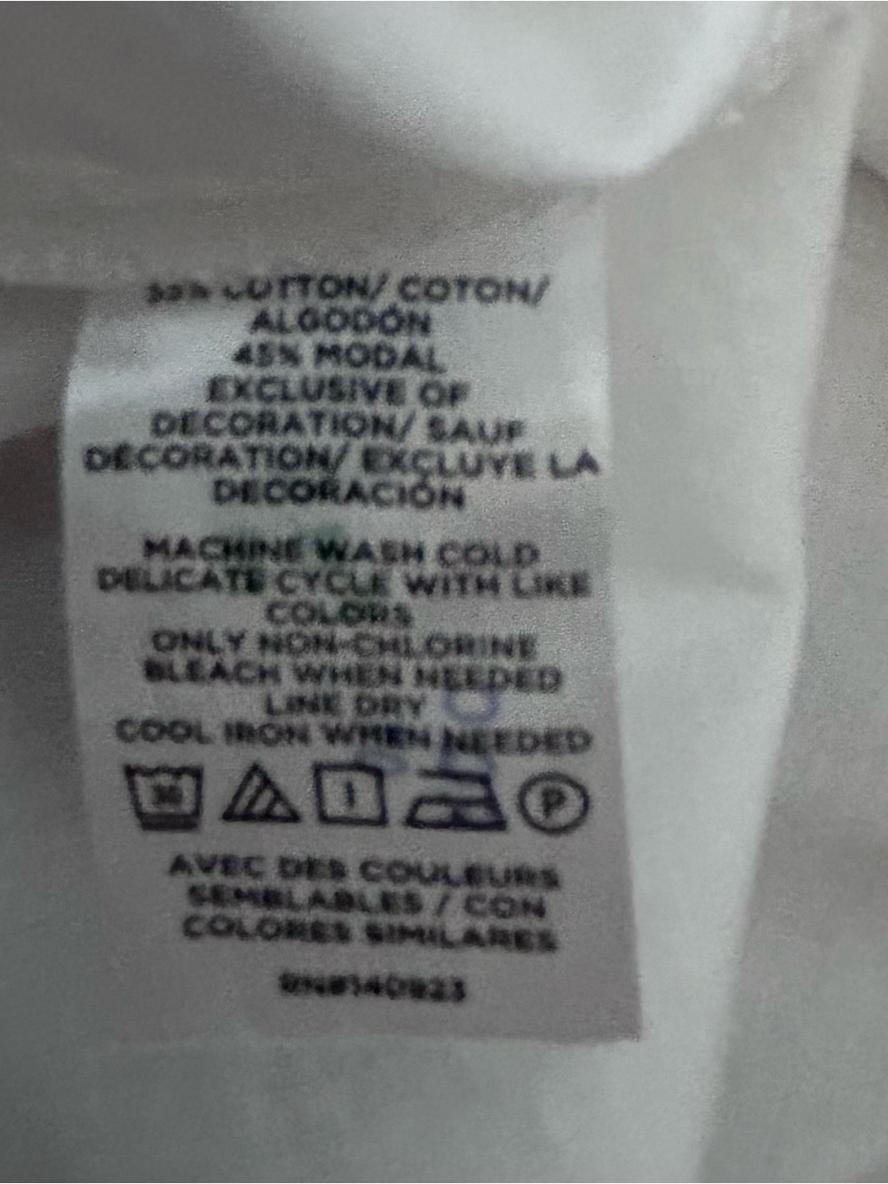 XS LOFT White Ruffled Smocked Button-Front Blouse, New - Picture 7 of 7